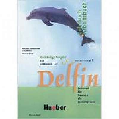 Delfin, Lehrbuch + Arbeitsbuch Teil 1 mit integrierter Audio-CD Lektionen 1–7