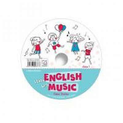 CD pentru Learn English with music – caiet de lucru pentru clasa I
