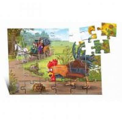 Coperta cărții Puzzle Punguta cu doi bani 30 piese