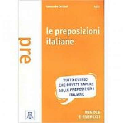 Le preposizioni italiane (libro)/Prepozitii italiene (carte)