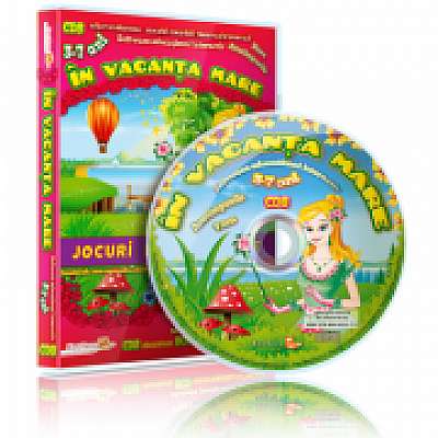 CD 8 In Vacanta Mare Colectia EduTeca Jocuri Educationale 3-7 ani