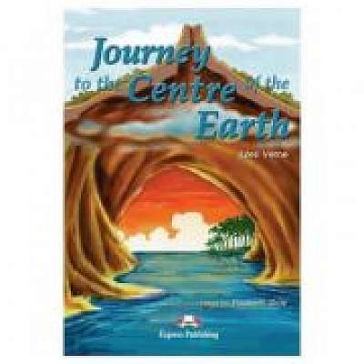 Literatura adaptata pentru copii Journey to the Centre of the Earth Set cu Multi-ROM si caiet de activitati