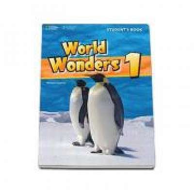 Curs de limba engleza World Wonders level 1 Students Book. Manual pentru clasa a V-a cu CD