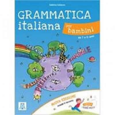 Grammatica italiana per bambini (libro + audio online)/Gramatica italiana pentru copii (carte + audio online)