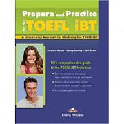 Coperta cărții Curs de limba engleza TOEFL iBT Manualul elevului de Virginia Evans