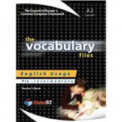Vocabulary Files A2 Teacher's book, Lawrence Mamas