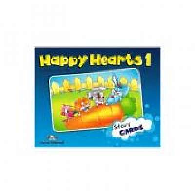 Curs limba engleza Happy Hearts 1 Story Cards, Virginia Evans