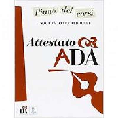 Attestato ADA (libro)/Certificat ADA (carte)