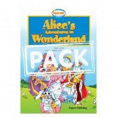 Literatura adaptata pentru copii. Alice's Adventures in Wonderland. Set Carte + MULTI-ROM