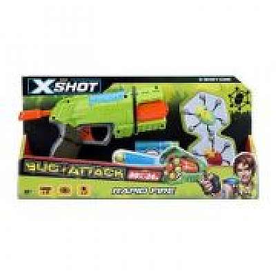 Pistol X-Shot Bugs Attack Blaster cu tragere rapida