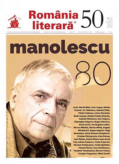 Romania literara nr. 50/2019