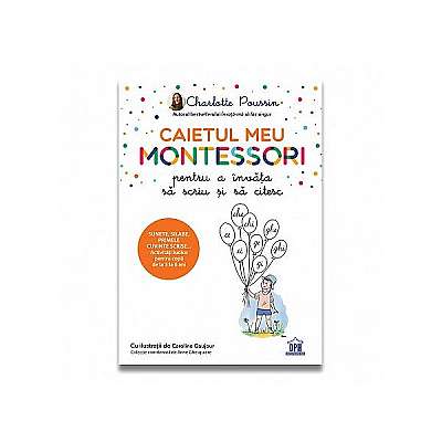 Caietul meu Montessori pentru a învăța să scriu și să citesc