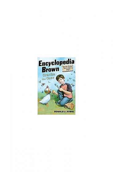 Coperta cărții Encyclopedia Brown Cracks the Case