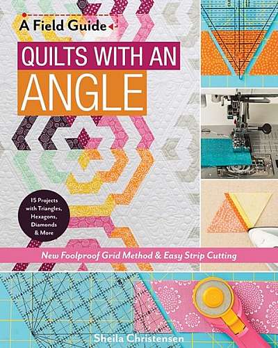 Quilts with an Angle: New Foolproof Grid Method & Easy Strip Cutting; 15 Projects with Triangles, Hexagons, Diamonds & More