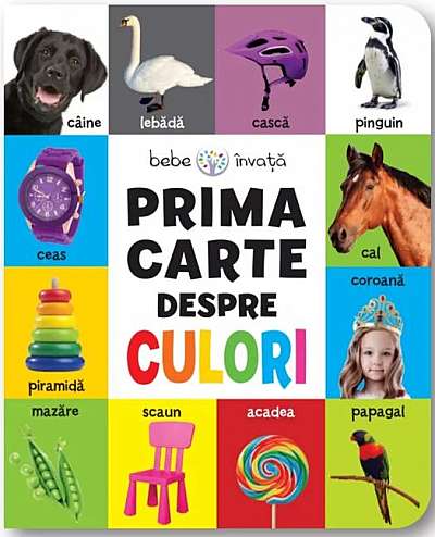 Coperta cărții Prima carte despre culori