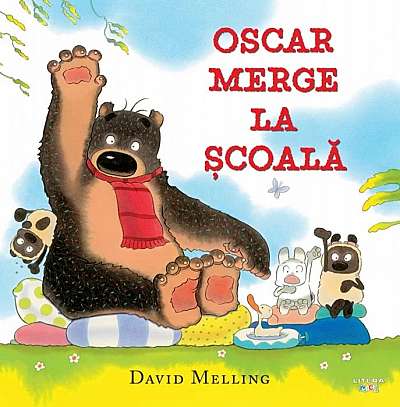 Coperta cărții Oscar merge la scoala de David Melling