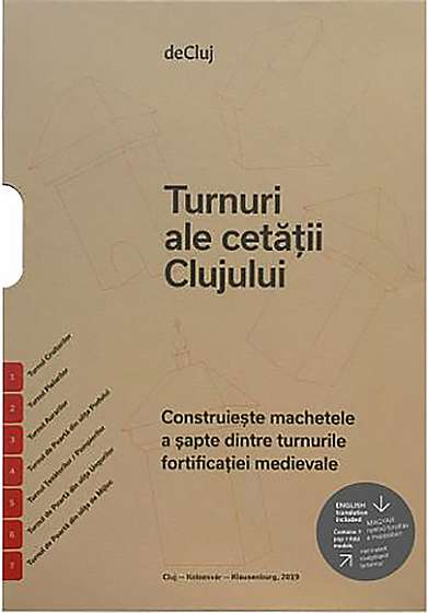 Turnuri ale cetatii Clujului - Carte cu planse machetabile. Colectia deCluj - mapa 01