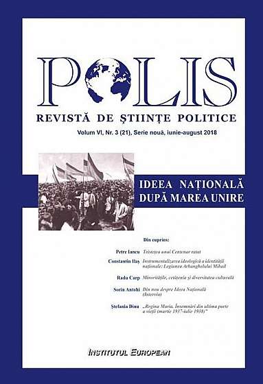 Revista Polis - Vol. VI, nr. 3 (21) / iunie – august 2018