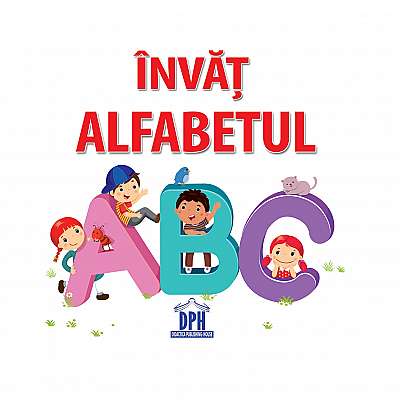 Coperta cărții Invat aflabetul - carte pliata
