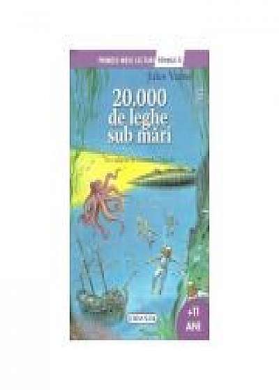 20. 000 de leghe sub mari - Colectia Primele mele lecturi - Nivelul 4, +11 ani (Jules Verne)