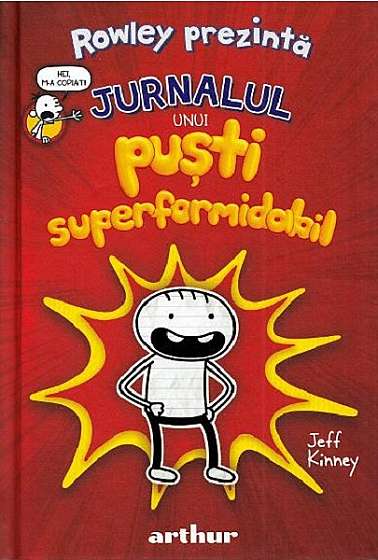 Coperta cărții Jurnalul unui pusti superformidabil