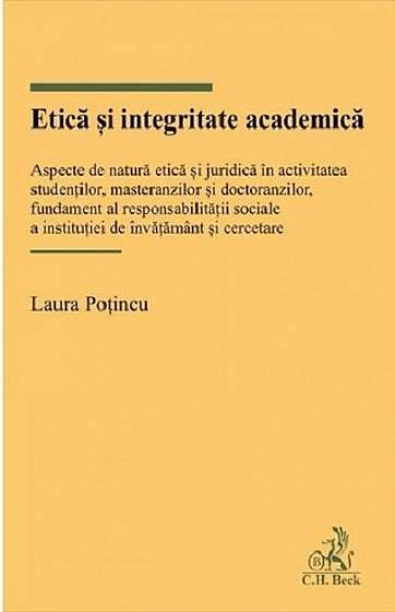 Etica si integritate academica