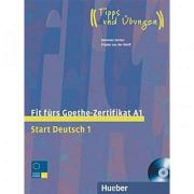 Fit furs Goethe-Zertifikat A1 Lehrbuch mit integrierter Audio-CD Start Deutsch 1, Frauke van der Werff