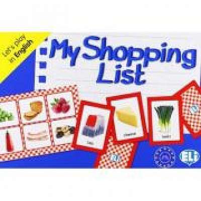 Let's play in English - My Shopping List A1-A2