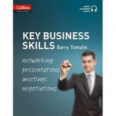 Coperta cărții Business Skills and Communication Key Business Skills B1-C1. Networking, presentations, meetings, negotiations