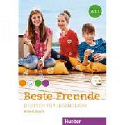 Beste Freunde A1 Deutsch für Jugendliche. Paket Arbeitsbuch A1. 1 und A1. 2 mit CDs, Monika Bovermann, Christiane Seuthe, Anja Schümann