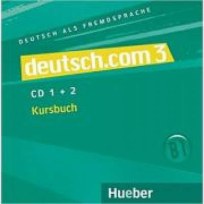 deutsch. com 3, 2 Audio-CDs zum Kursbuch, Carmen Cristache, Lina Pilypaityte