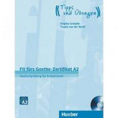 Fit furs Goethe-Zertifikat A2 Lehrbuch mit Audio-CD Deutschprufung fur Erwachsene, Brigitte Schaefer