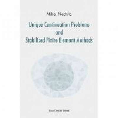 Coperta cărții Unique continuation problems and stabilised finite element methods