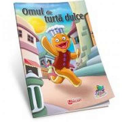 Coperta cărții Omul de turta dulce. Carte de colorat