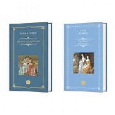 Pachet format din 2 titluri Mandrie si prejudecata, Ratiune si simtire de autor Jane Austen