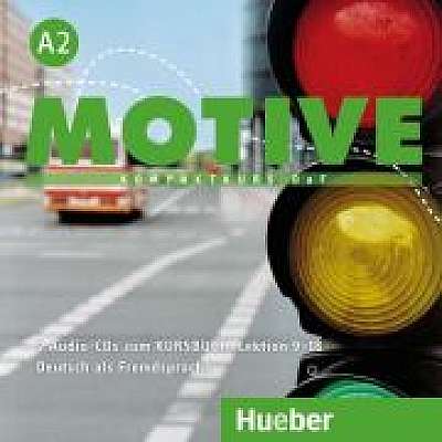Motive A2 Audio-CDs zum Kursbuch, Lektion 9–18 Kompaktkurs DaF - Wilfried Krenn, Herbert Puchta