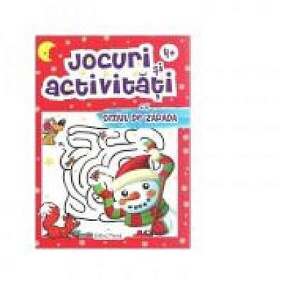 Coperta cărții Jocuri si activitati cu Omul de zapada, 4+ ani