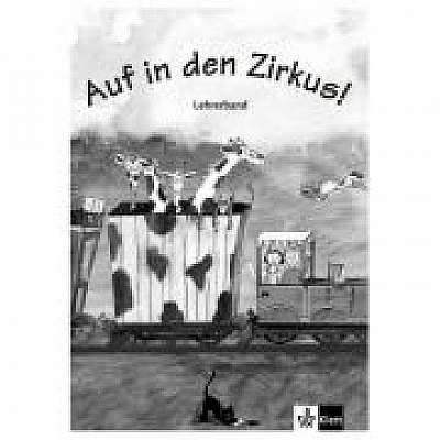 Coperta cărții Auf in den Zirkus! Lehrerband Buch + Kopiervorlagen