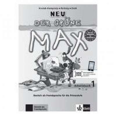 Der grüne Max NEU 1, Arbeitsbuch mit Audio-CD. Deutsch als Fremdsprache für die Primarstufe - Elzbieta Krulak-Kempisty, Lidia Reitzig, Ernst Endt