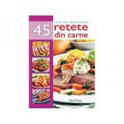 Coperta cărții 45 retete din carne