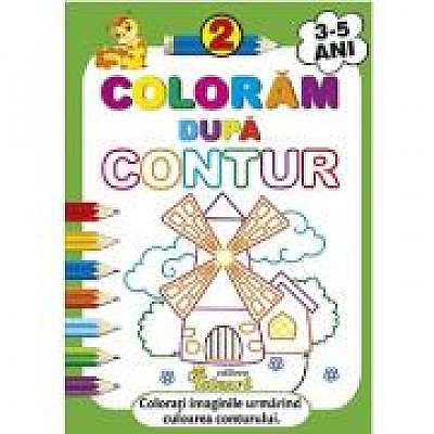 Coperta cărții Coloram Dupa Contur 3-5 ani