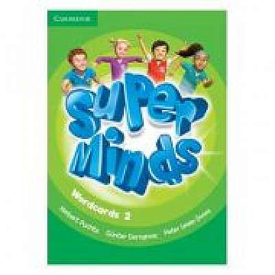 Super Minds Level 2, Wordcards, Gunter Gerngross, Peter Lewis-Jones