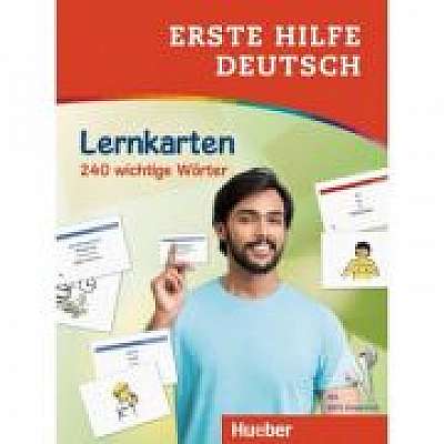 Erste Hilfe Deutsch Lernkarten 240 wichtige Worter Lernkarten mit kostenlosem mp3 Download