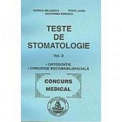 Teste de stomatologie volumul 3