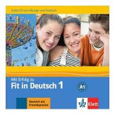 Mit Erfolg zu Fit in Deutsch 1, Audio-CD - Karin Vavatzandis, Sylvia Janke-Papanikolaou