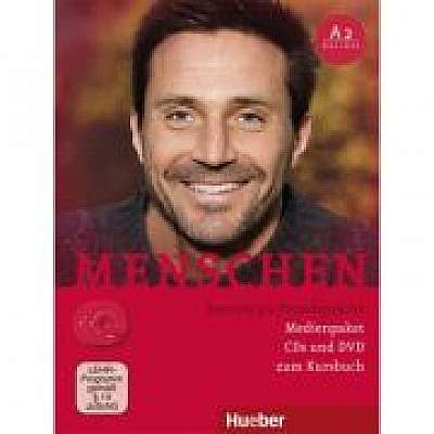 Menschen A2 Medienpaket 2 Audio-CDs und 1 DVD zum Kursbuch, Franz Specht, Angela Pude