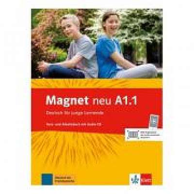 Magnet neu A1. 1. Kurs- und Arbeitsbuch mit Audio-CD. Deutsch für junge Lernende