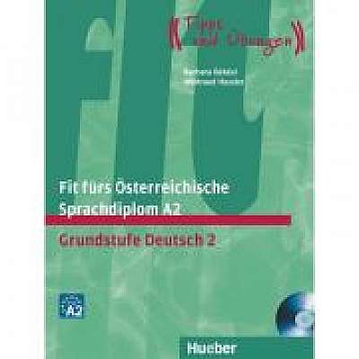 Fit furs Osterreichische Sprachdiplom A2 Lehrbuch mit integrierter Audio-CD Grundstufe Deutsch 2, Waltraud Hassler