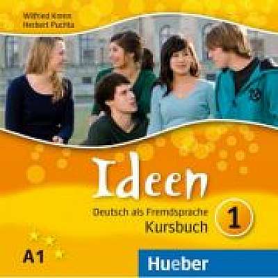 Ideen 1, 3 Audio-CDs zum Kursbuch, Herbert Puchta