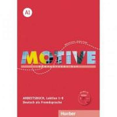 Motive A1 Arbeitsbuch, Lektion 1–8 mit MP3-Audio-CD Kompaktkurs DaF - Wilfried Krenn, Herbert Puchta